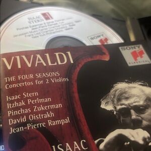 Sony Vivaldi The Four Seasons Isaac Stern and other acclaimed violinists.